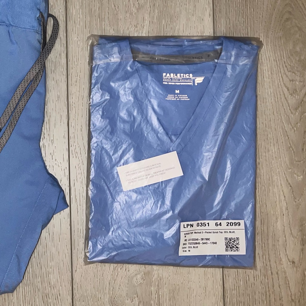 Fabletics scrub top